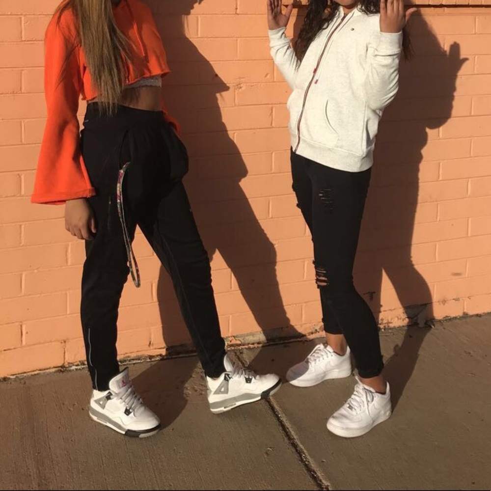 Orange crop hoodie
